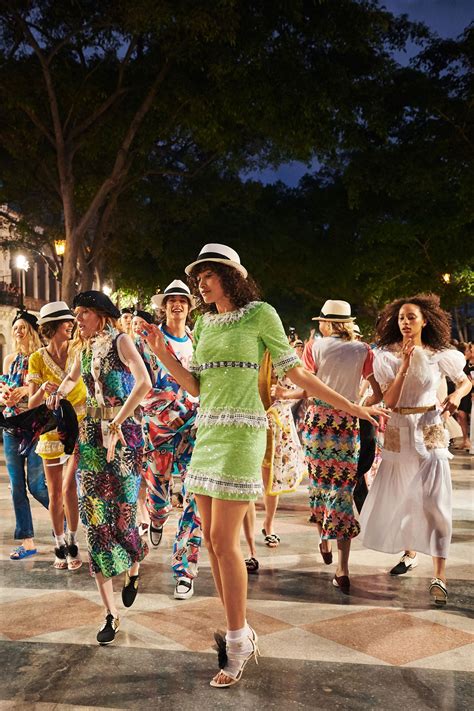 chanel fashion show cuba|Chanel resort 2017 collection.